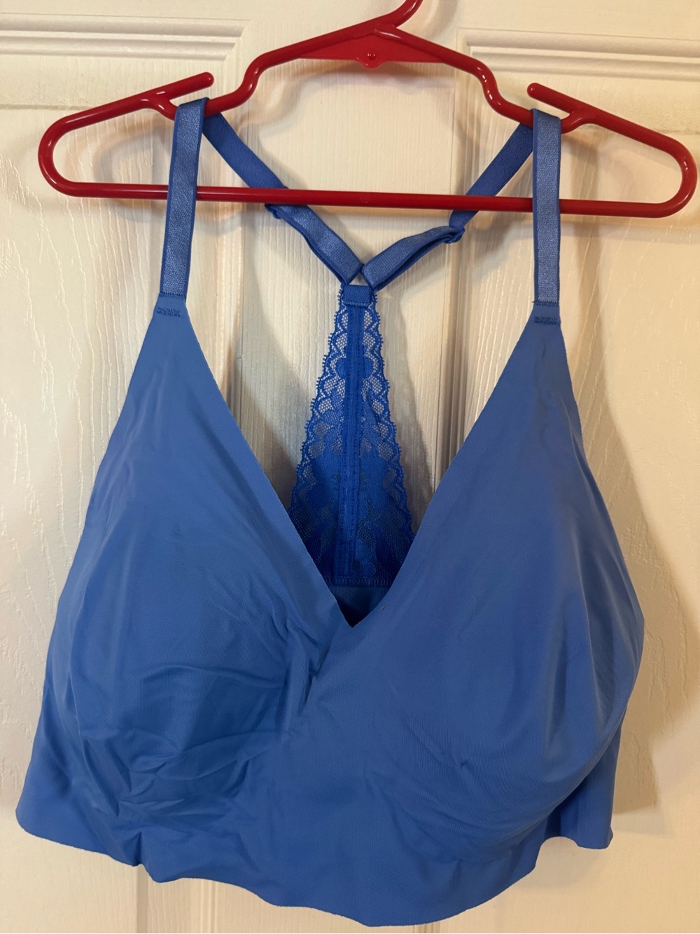 Victoria's Secret Blue Lace Racerback Bralette